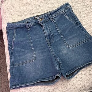 Topshop Denim Blue Jean Shorts